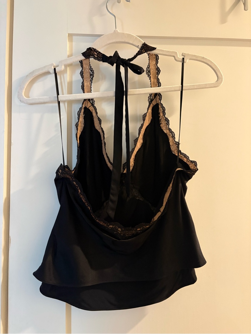 Reformation Black Silk Top - Picture 2 of 3